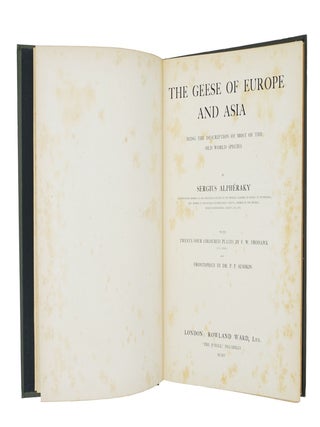 THE GEESE OF EUROPE AND ASIA
