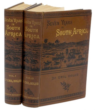 Item #001404 SEVEN YEARS IN SOUTH AFRICA; Travels, Researches, and Hunting Adventures, Between...