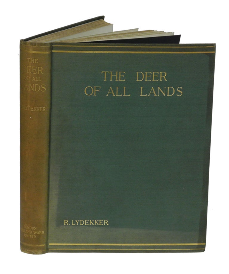 Item #001715 THE DEER OF ALL LANDS; A History of the Family Cervidae Living and Extinct. Lydekker R.