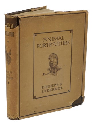 Item #001724 ANIMAL PORTRAITURE; With 50 studies in Full Color Reproduced From Original...