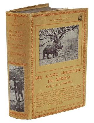 Item #001824 BIG GAME SHOOTING IN AFRICA. Maydon H. C