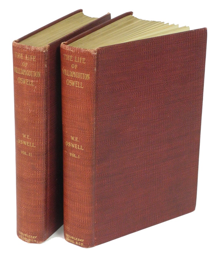 Item #002096 WILLIAM COTTON OSWELL, HUNTER AND EXPLORER; The Story of His Life with Certain Correspondence and Extracts from the Private Journal of David Livingstone, hitherto unpublished. Oswell W. E.