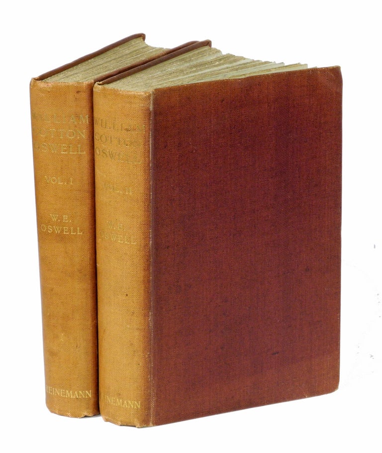 Item #002097 WILLIAM COTTON OSWELL, HUNTER AND EXPLORER; The Story of His Life with Certain Correspondence and Extracts from the Private Journal of David Livingstone, hitherto unpublished. Oswell W. E.