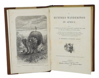 A HUNTER'S WANDERINGS IN AFRICA; Being a Narrative of Nine Years Spent Amongst the Game of the Far Interior of South Africa Continuing Accounts of Explorations Beyond the Zambesi, on the River Chobe, and in the Matabele and Mashuna Countries, with Full Notes upon the Natural History and Present Distribution of all the Large Mamalia.