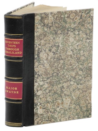 Item #002803 SEVENTEEN TRIPS THROUGH SOMALILAND AND A VISIT TO ABYSSINIA; With a supplementary...