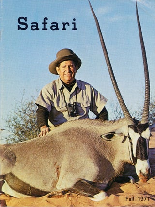 Item #004728 SAFARI MAGAZINE. Safari Club Int