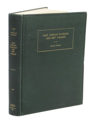Item #004923 STUDIES IN COMPARATIVE SEISMOLOGY; East African Plateaus And Rift Valleys. Willis B