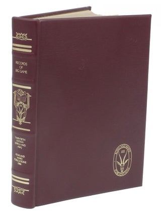 Item #005253 RECORDS OF BIG GAME XX (20th) EDITION, AFRICA AND ASIA. Ward Rowland