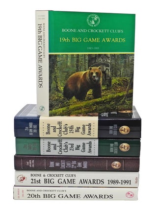 Item #007724 BIG GAME AWARDS. Boone, Crockett