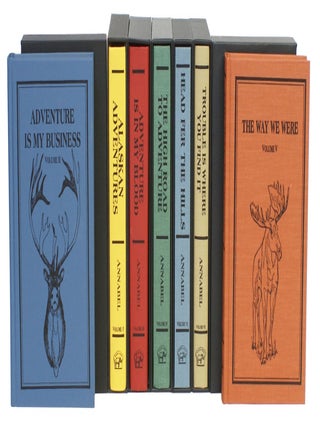 Item #008028 RUSSEL ANNABEL ADVENTURE SERIES; A complete set of 7 volumes. Annabel R
